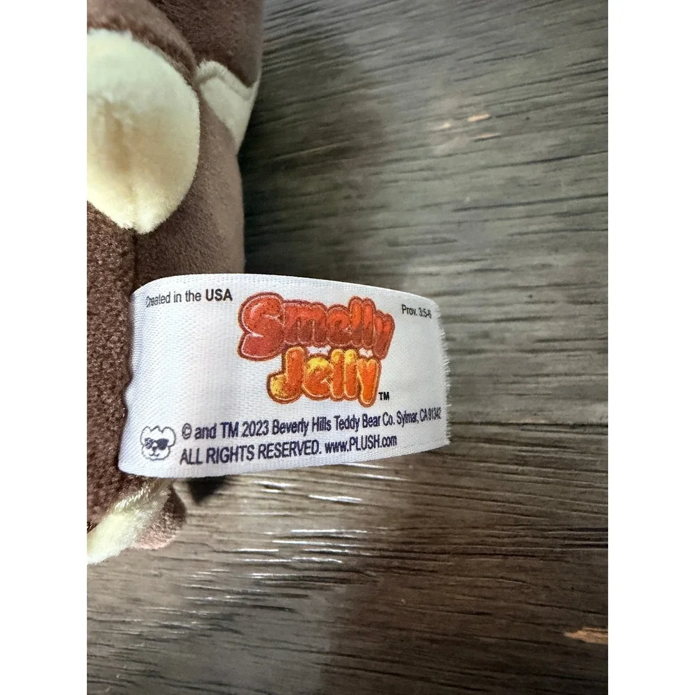 Beverly Hills Teddy Bear Co Smelly Jelly‎ Brown Dog Scented Plush